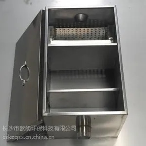 定制隔油池,餐饮小型无动力不锈钢油水分离器,除油效果高