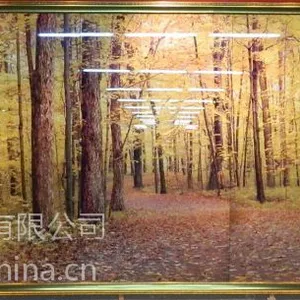 深雕浅雕玻璃背景墙
