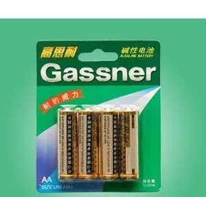 供应高思耐碱性电池(5号4粒卡装)
