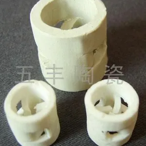 供应陶瓷鲍尔环、填料、陶瓷