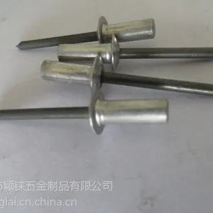 供应颖铼铝铁封闭型铆钉，铝封闭型拉钉，铝铁防水铆钉 6.4*16