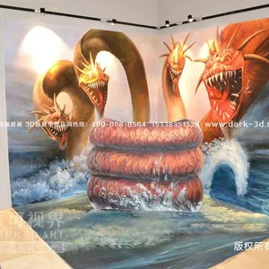 文山3D立体画 大理夜光3D立体画 楚雄3D画 昭通3D地贴 丽江3D画制作公司