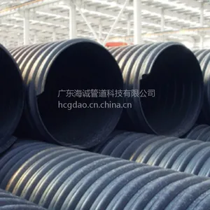 钢带增强波纹缠绕排水管DN1200*SN8