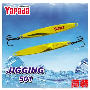 供应YAPADA 亚伯达金属路亚饵 铁板JIGGING501 战矛 钓具鱼饵假饵硬饵