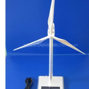 非晶硅太阳能弱光驱动风力发电机模型