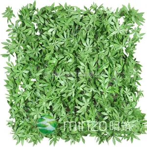 minzo|仿真植物墙MZCGZ06112|新型墙面装饰材料|仿真植物墙厂家|仿真树叶|仿真植物