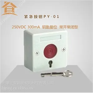 紧急按钮12V 复位控制按钮 报警控制按钮厂家批发直销