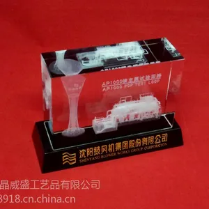 辽阳水晶礼品定制/沈阳礼品定制/沈阳水晶礼品定制/沈阳水晶内雕纪念品/水晶内雕/激光3D内雕制作