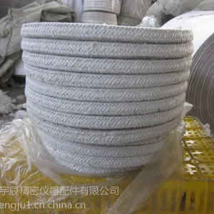 陶瓷纤维盘根,耐高温陶瓷纤维盘根,陶瓷纤维绳