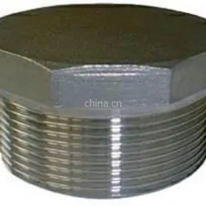 供应不锈钢管件六角塞头-HP