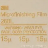 3M-268L-15μ塑基自贴式电厂阀门研磨砂纸
