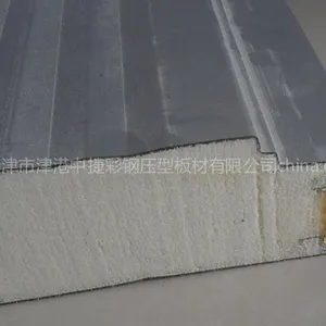 彩涂铝板聚氨酯夹芯板 PIR金属复合保温板 可做墙面及屋面材料