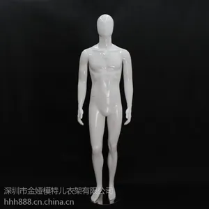 白色透明男女模特 ****** 服装店道具 出口欧美 深圳金娅模特