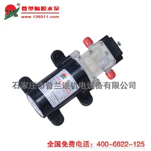 供应普兰迪微型电动隔膜泵PLD-1203溢压回流12V12W喷雾器洗车机水泵