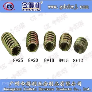 供应螺栓螺母 扣紧螺丝 内外牙 M6/M8三合一 铁螺母