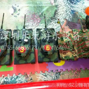 儿童玩具男孩遥控车带灯光声音方向盘对战发射军事坦克车模型