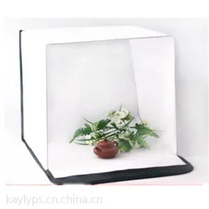 凯丽美 厂价直销小型摄影棚 40cm方形柔光摄影棚 送四色植绒背景布