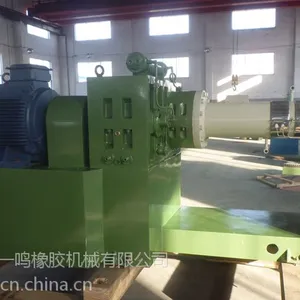 供应115螺杆橡胶挤出机 热喂料橡胶挤出机