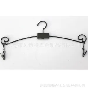 供应衣架厂直销金属内衣架-文胸展示衣架