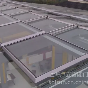 上海兮鸿生产消防排烟屋顶天窗,智能感应,声控,手机远传遥控天窗