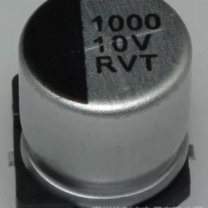 供应10v1000uF 10X10.5贴片铝电解电容器
