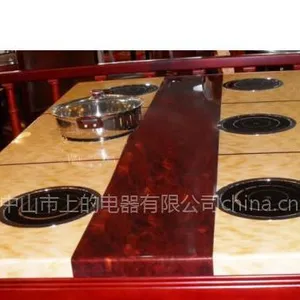 供应西餐式火锅桌 电磁炉餐桌