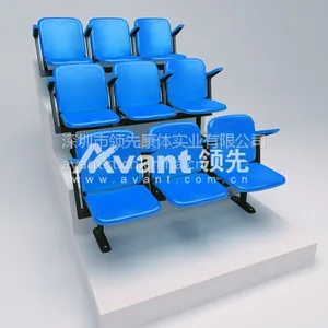 体育场馆伸缩座椅,学校场馆活动看台座椅