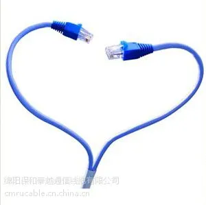 供应非屏蔽络跳线 成型网线 带水晶头 RJ45机制压模2M网线 批发(UL认证)