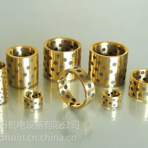 供应无油轴承 铜套 黄铜石墨轴承 轴套 JDB固体镶嵌轴承 尺寸32*40*32