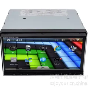 供应JOYOUS 6.95寸下滑面板通用车载电脑 影音导航 内置DVB-T/WIFI/3G 支持IPOD