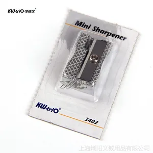可得优削笔刀 单孔卷笔刀笔刨全金属笔刨KW-3402