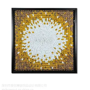供应深圳装裱实物画设计制作厂家,实物画制作,实物画批发