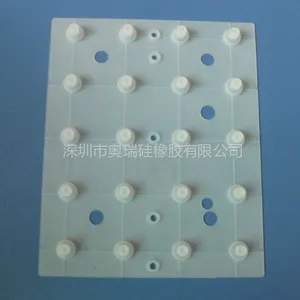 供应深圳厂家生产批发数字键盘硅胶按键