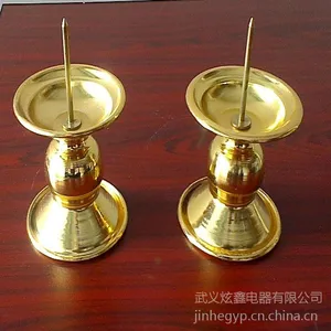 供应小号合金烛台 单层烛台 电镀烛台 便宜小烛台 节庆用烛台 铁烛台
