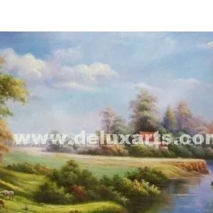 供应油画 多彩油画 大芬油画 古典风景油画