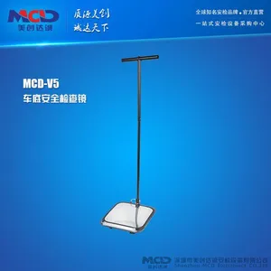 防震防水 方形 车底检查镜 亚克力反光镜 带LED灯 送铝合金箱