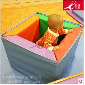 推特口字儿童钻爬软体组合早教教具步道多功能小围栏玩具