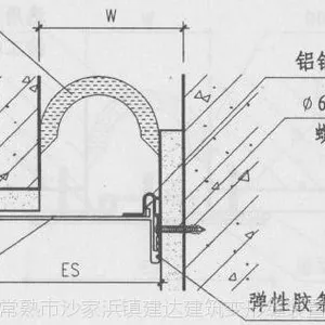 供应江苏省常熟市沙家浜镇建达变形缝装置厂