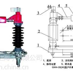 供应GW4系列户外高压隔离开关