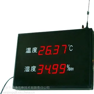 供应千里通QLT-80A1型 药品仓库温湿度|停电|烟雾|漏水|防盗短信报警系统 LED同步显示