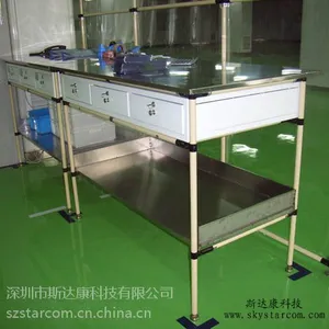 供应防腐蚀工作台 线棒工作台 不锈钢工作台