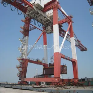 供应码头桥吊高空无脚手架油漆防腐施工
