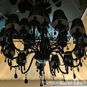供应工厂批发现代欧式水晶吊灯/简约欧式蜡烛吊灯