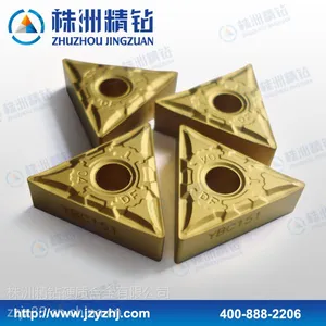 供应株洲钻石牌硬质合金车削刀片YBC152/TNMG160408-DF钢件车削修改
