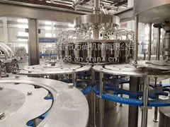 供应供应 10000瓶/小时果汁饮料灌装机,凉茶饮料生产线,全自动三合一热灌装机组