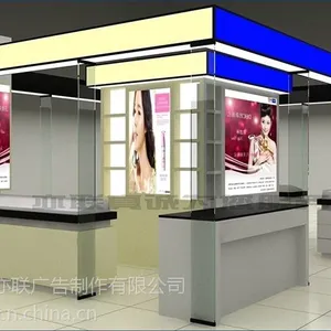 【深圳化妆品展柜制作 专业化妆品展柜制作厂】 优质展柜供应商 亦联