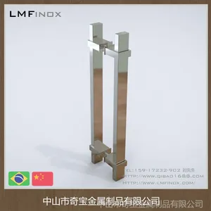 供应橱柜拉手 现代简约***_精铸304不锈钢拉手_玻璃移门拉手