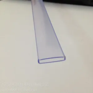 供应工厂推出新款PVC包装管 透明色 可防静电处理