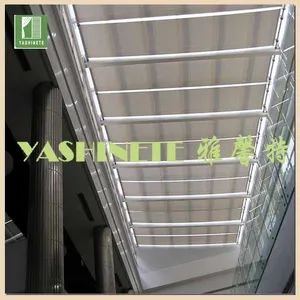供应上海雅馨特三角形阳光房FSS佳丽斯天棚帘上门测量定制