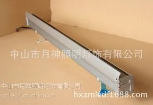 供应大功率36W暖白光LED洗墙灯,带遮光板,质保三年